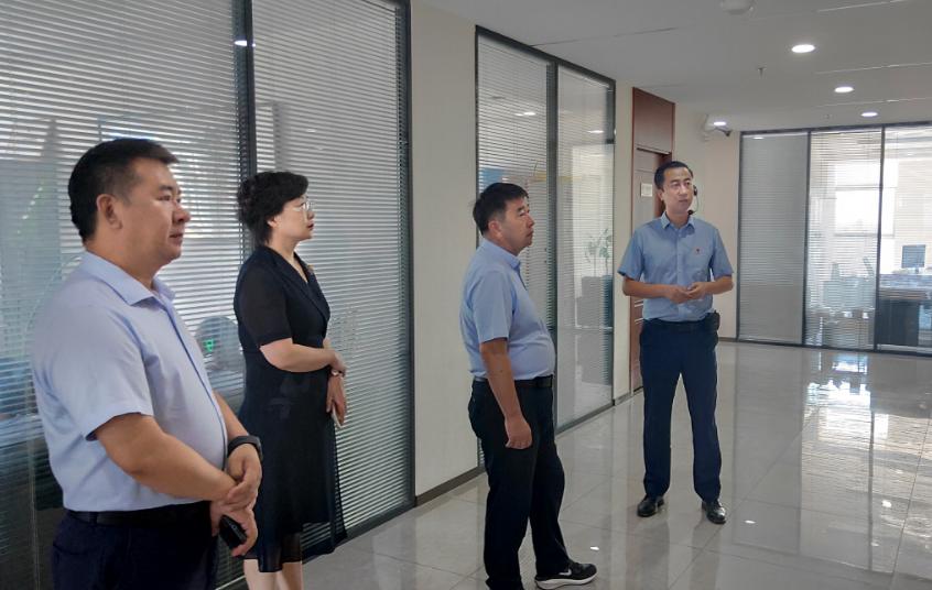 昌吉州副州長一行赴曦隆集團調研指導